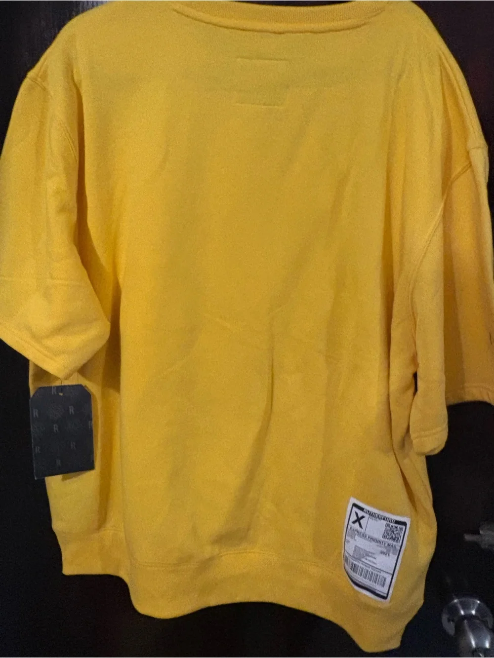 NWT Yellow Graphic Comics Short-Sleeve Men's Tee. Size XXL.